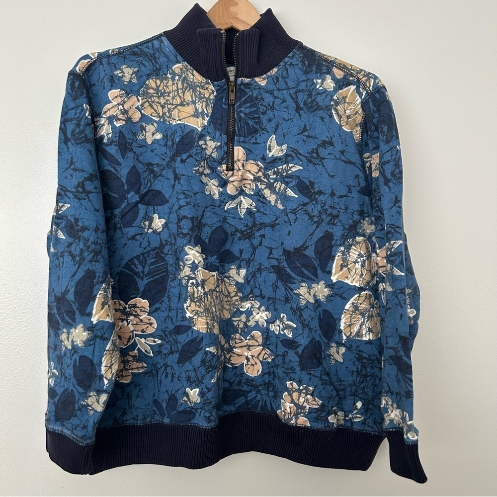 Cold water Creek 1/4 zip pulllover sweatshirt PL